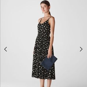 Whistles Midi Pleated Dress